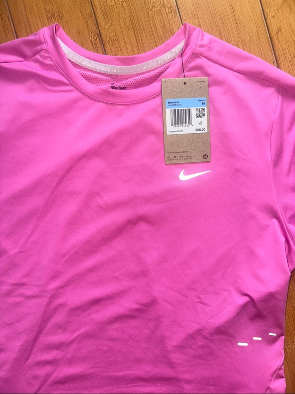 NIKE SWIFT RUNNING TOP - Picture 2 of 2